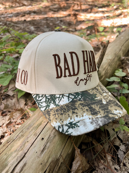 Camo Bad Hair Day Hat