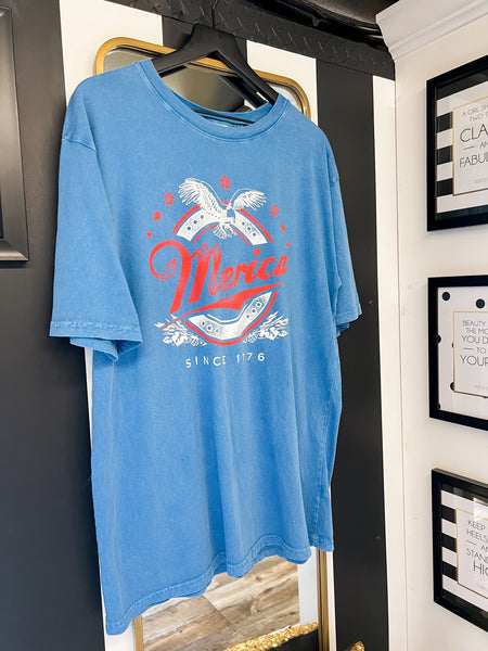 Merica Oversized Tee
