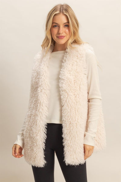 Fuzzy Sweater Vest