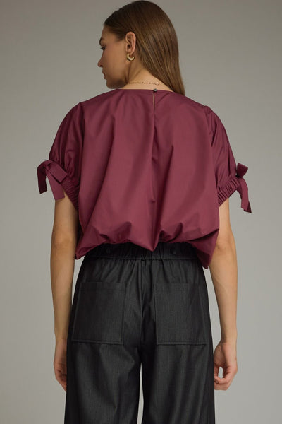 Merlot Bow Top