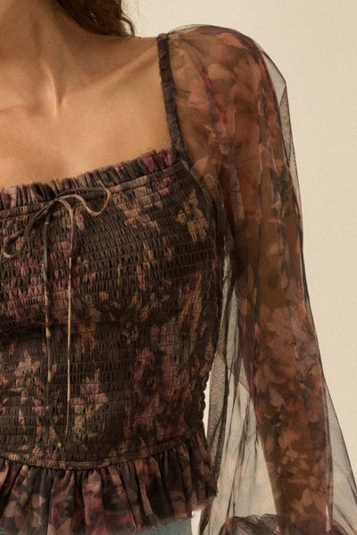 Fall Floral Top