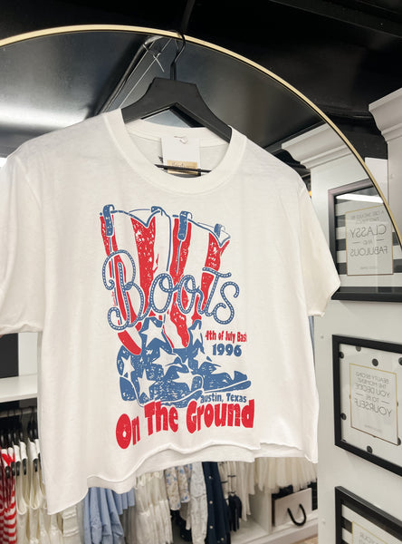 Boots on the Ground Tee