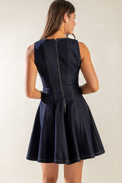 Dark Denim Dress