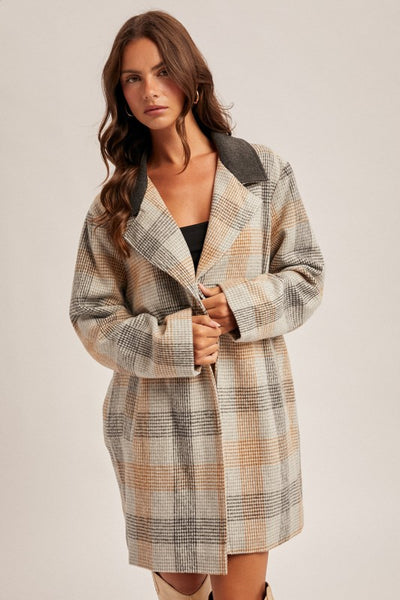 Plaid Coat