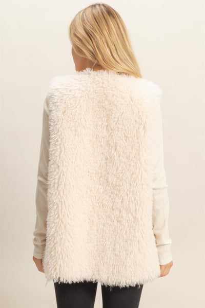 Fuzzy Sweater Vest