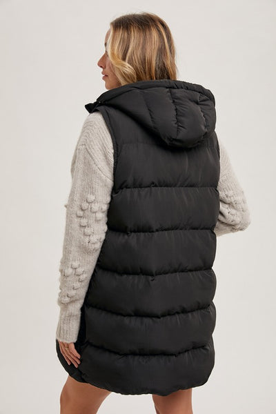 Black Puffer Vest