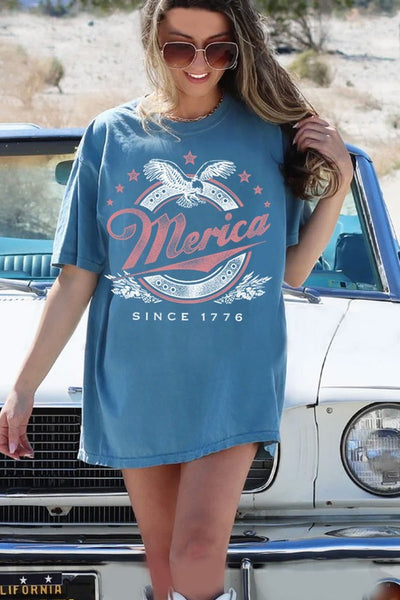 Merica Oversized Tee