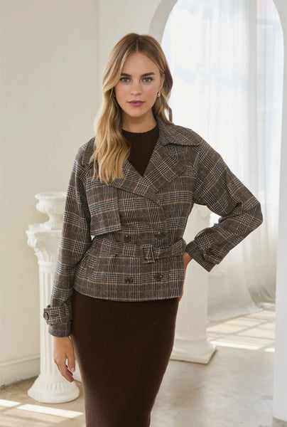 Autumn Plaid Jacket