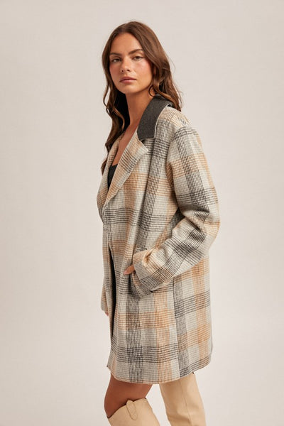 Plaid Coat