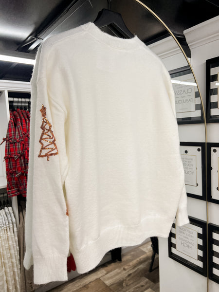 Gold Tree Sweater