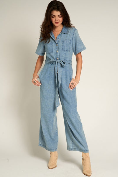 Denim Jumpsuit