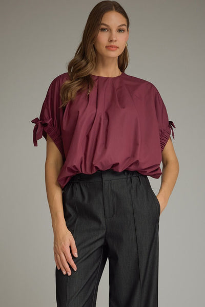 Merlot Bow Top