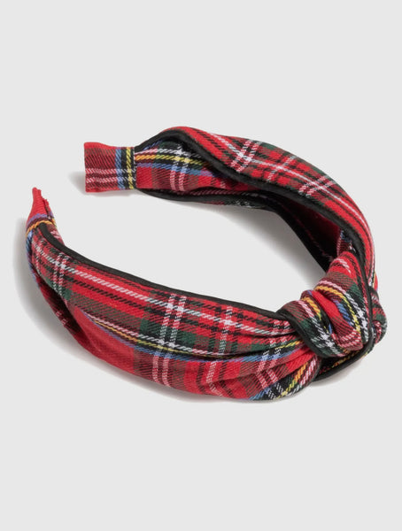 Plaid Knot Headband
