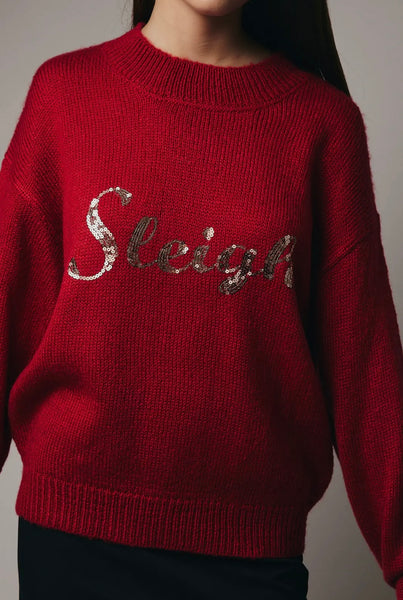 Sleigh Sequin Sweater
