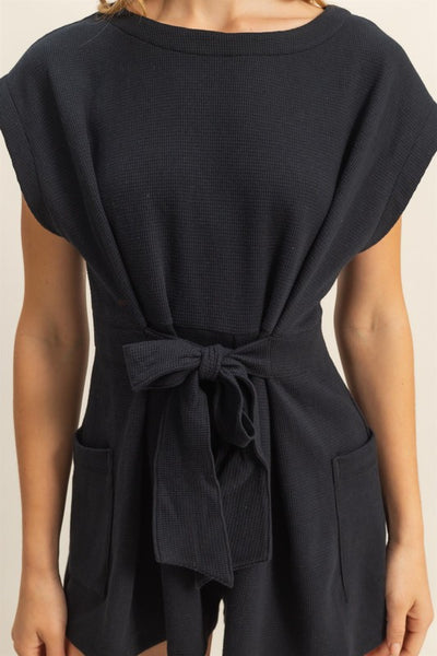 Black Tie Romper