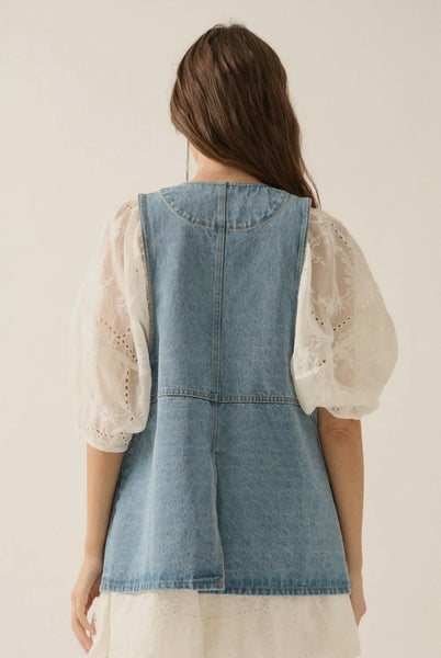 Light Denim Vest