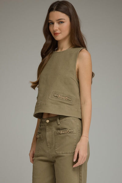 Olive Top