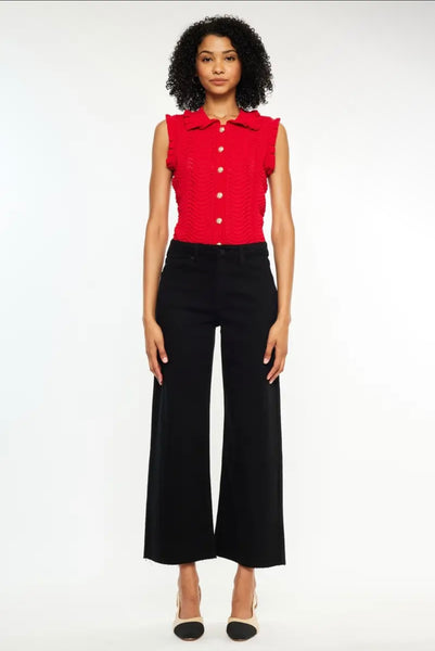 Black Wide Leg Jeans
