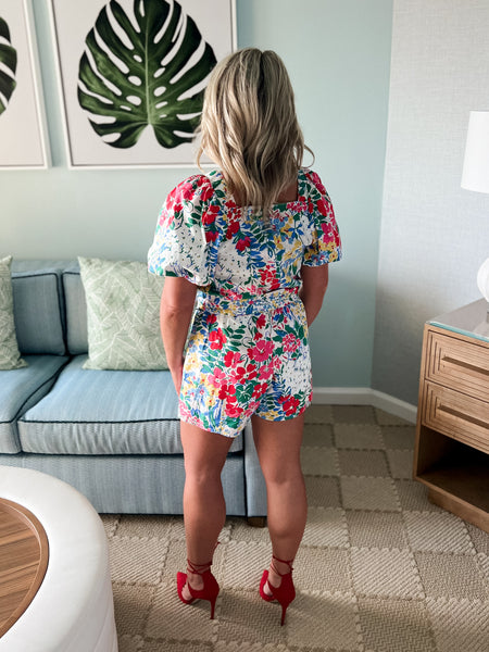 Floral Romper