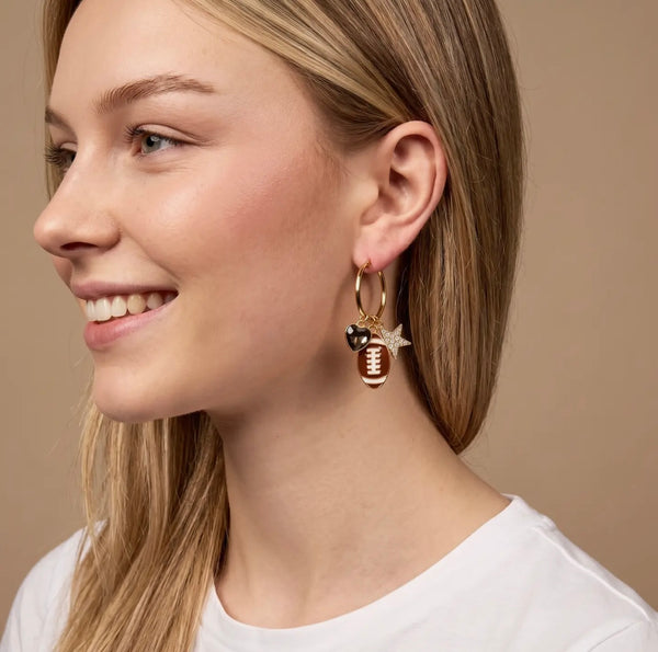 Game Day Hoop Earrings