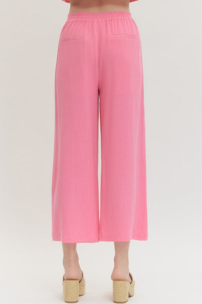 Pink Woven Pants
