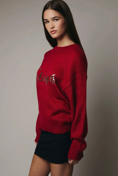 Sleigh Sequin Sweater
