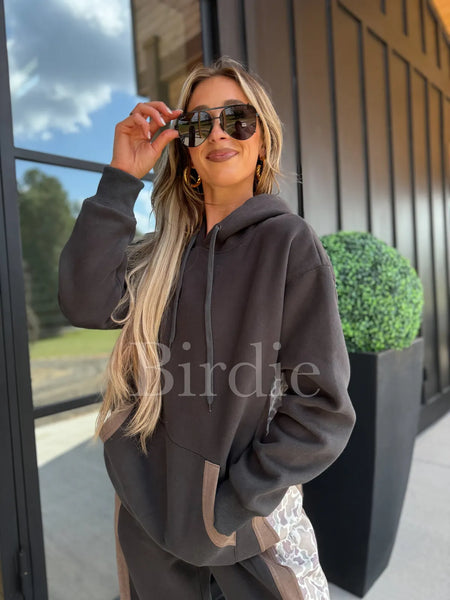 Duck Charcoal Hoodie