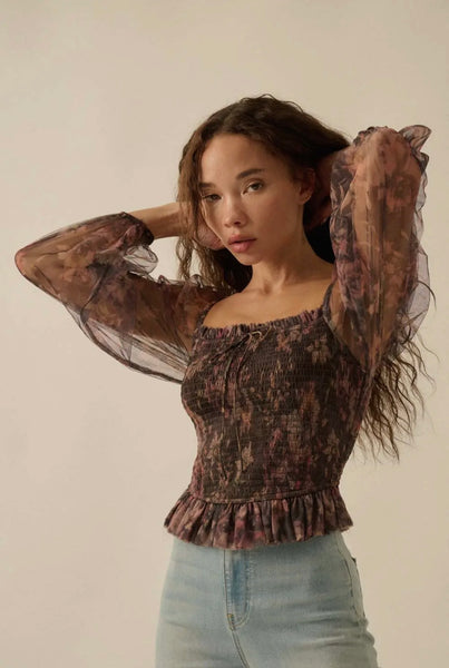 Fall Floral Top
