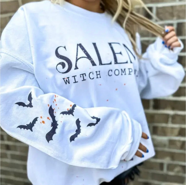 Salem Paint Splatter Crewneck