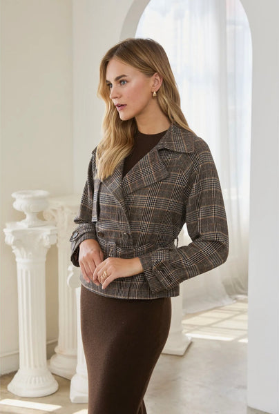 Autumn Plaid Jacket