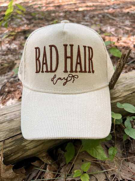 Corduroy Bad Hair Day Hat