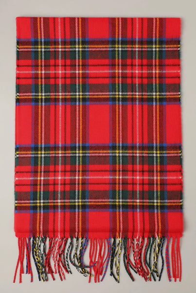 Red Plaid Scarf