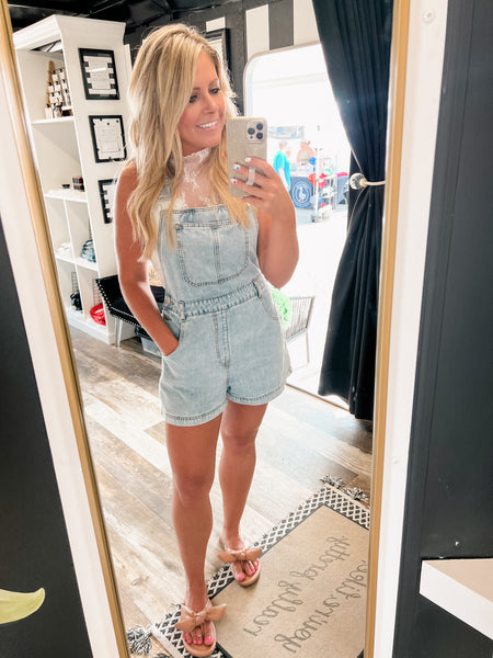 Denim Overalls