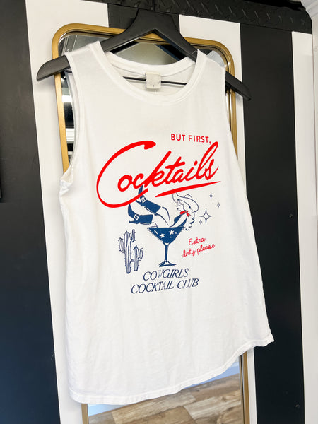 But First Cocktails Tank