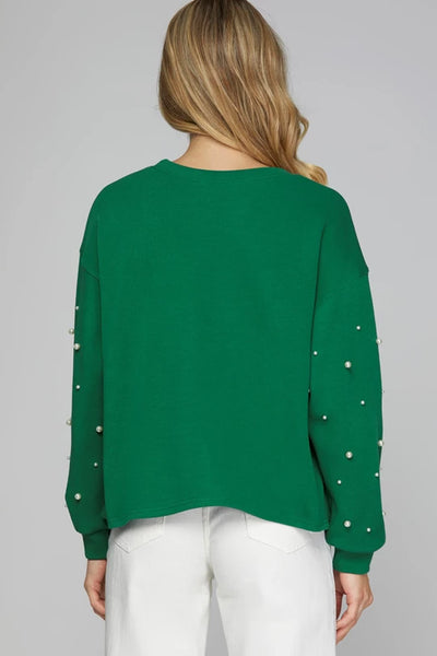 Green Pearl Top