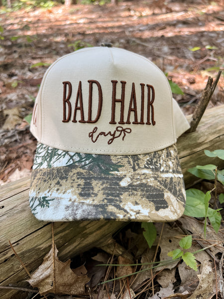Camo Bad Hair Day Hat