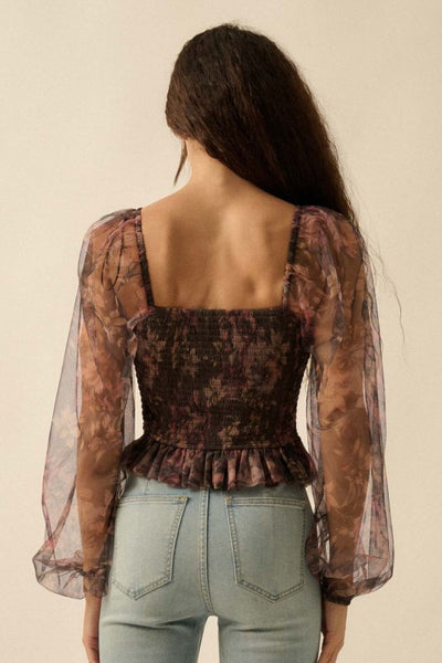 Fall Floral Top