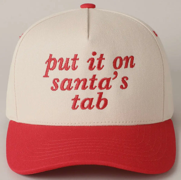 Put it on Santa’s Tab Hat