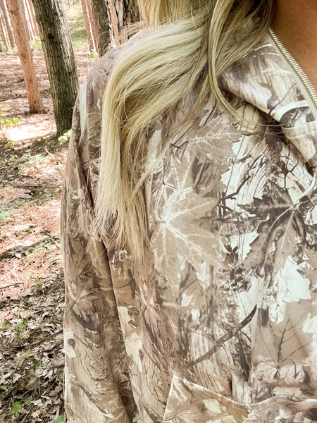 Camo Quarter Zip