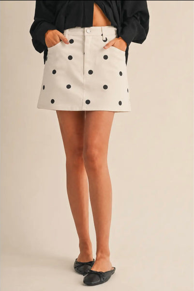 Moonlight Dot Skirt